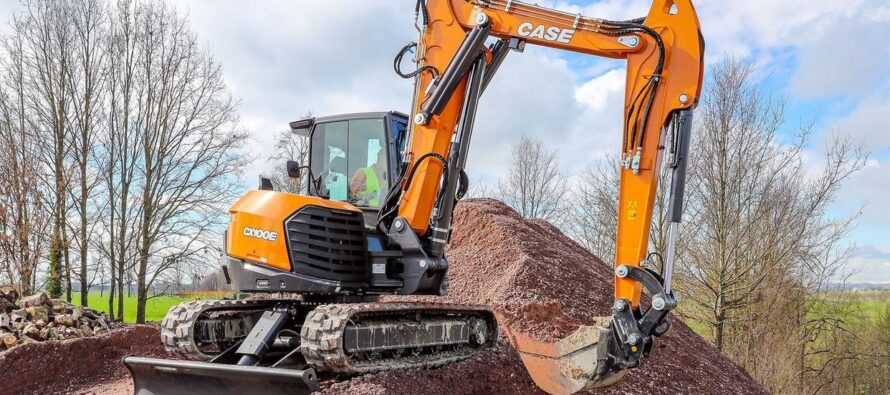 CASE CE lansează gama de excavatoare medii din seria E, de la 8 la 10 tone