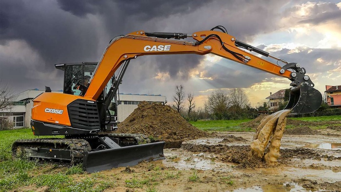 CASE CE lansează gama de excavatoare medii din seria E, de la 8 la 10 tone