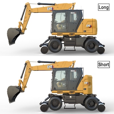 Caterpillar a lansat noul excavator feroviar-rutier de generație următoare M323