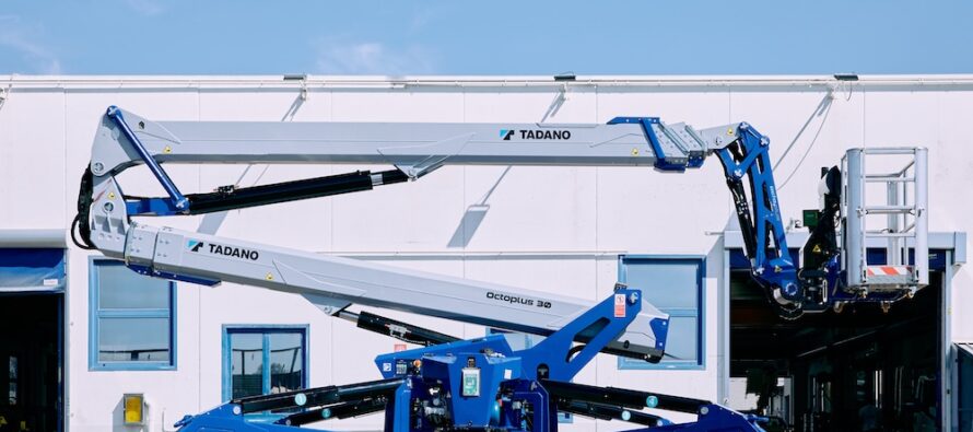 Noua nacelă pe șenile Tadano Octoplus 30 impresionează în lucrul la înălțime