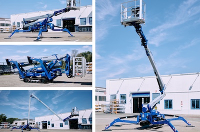 Noua nacelă pe șenile Tadano Octoplus 30 impresionează în lucrul la înălțime