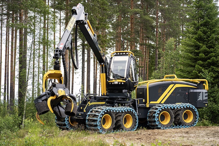 Harvesterul cu 8 roți Eco Log 688G face pasul către următoarea generație