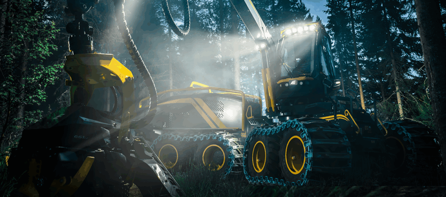 Harvesterul cu 8 roți Eco Log 688G face pasul către următoarea generație