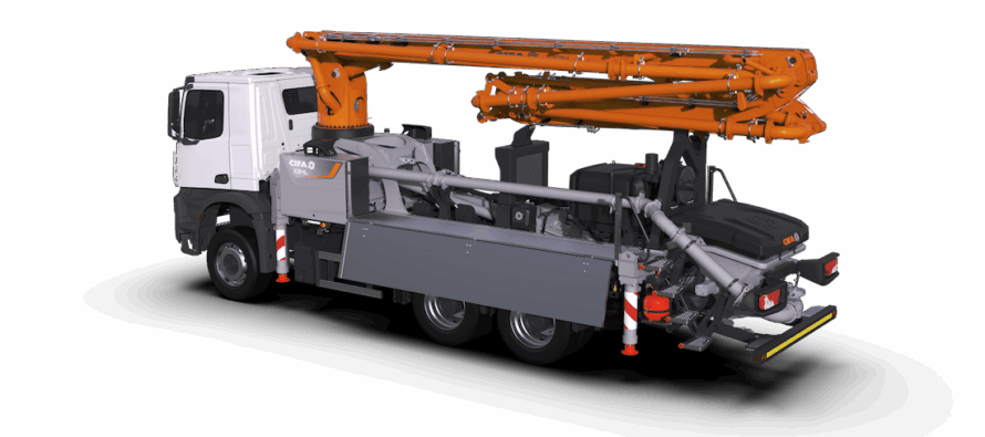 Noile autopompe de beton CIFA din clasa de 20 de metri