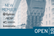 Epiroc și Genesis, precum și compania de închiriere Kanamoto intră în Open-S Alliance
