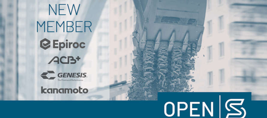 Epiroc și Genesis, precum și compania de închiriere Kanamoto intră în Open-S Alliance