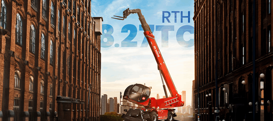 Magni prezintă noul telehandler rotativ RTH 8.27 TC