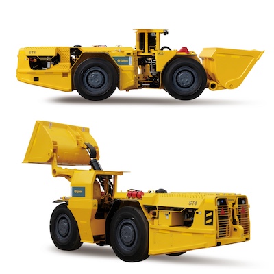 Epiroc lansează Scooptram ST4, un nou încărcător subteran de 4 tone