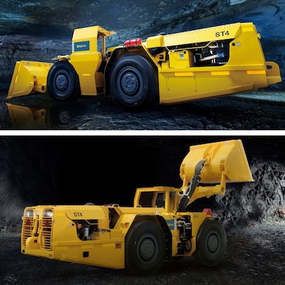 Epiroc lansează Scooptram ST4, un nou încărcător subteran de 4 tone