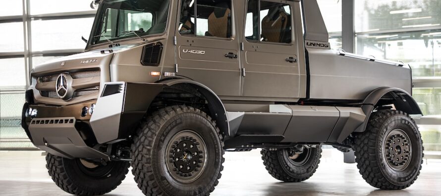 Mercedes-Benz Special Trucks lansează cel mai luxos Unimog de până acum