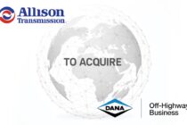 Allison Transmission achiziționează divizia Off-Highway Drive & Motion Systems de la Dana Incorporated