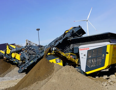 Utilaje de concasare și sortare Keestrack, profitabile și sustenabile