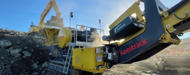Utilaje de concasare și sortare Keestrack, profitabile și sustenabile