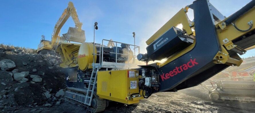 Utilaje de concasare și sortare Keestrack, profitabile și sustenabile