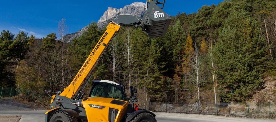 Liebherr prezintă noul manipulator cu braț telescopic T48-8s