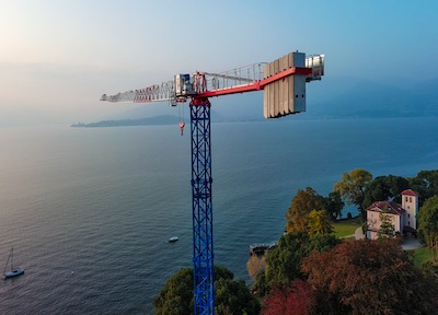 Raimondi își extinde populara serie T cu o nouă macara turn flat-top