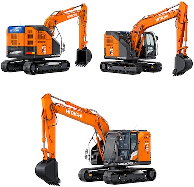 Hitachi își extinde gama de excavatoare electrice cu noul ZX135-7EB
