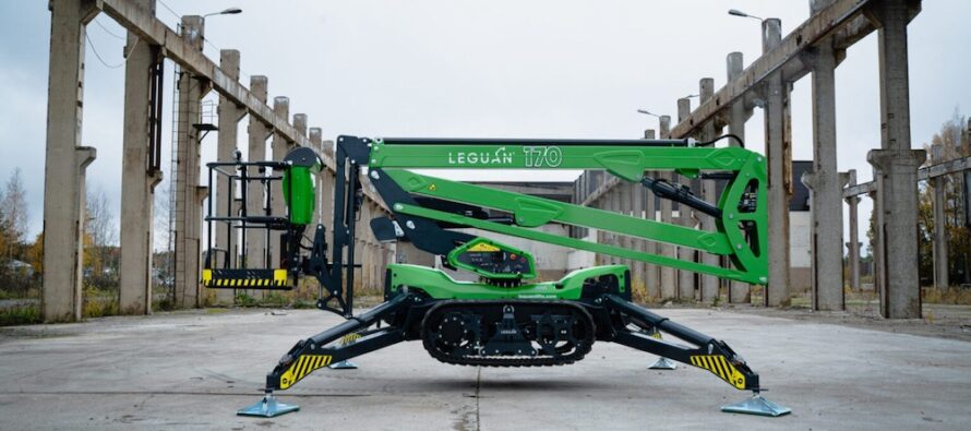 New Leguan spider lift launch