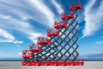 Noile platforme elevatoare foarfecă Magni AC+