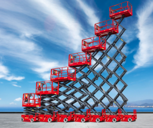 Noile platforme elevatoare foarfecă Magni AC+