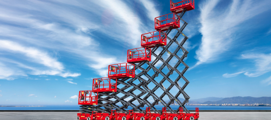 Noile platforme elevatoare foarfecă Magni AC+