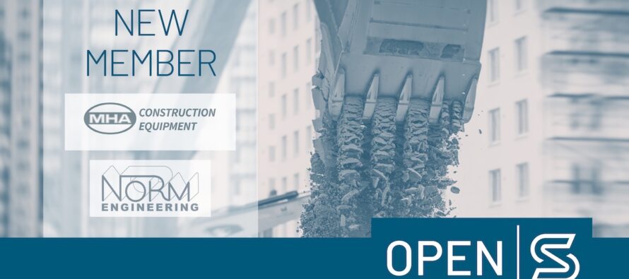 MHA Construction Equipment and Norm Engineering join the Open-S Alliance