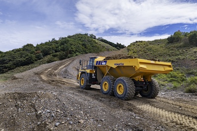 Komatsu a lansat camionul articulat de generație nouă HM460-6