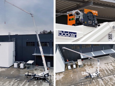 Böcker introduce noua macara pe trailer AHK 36e X