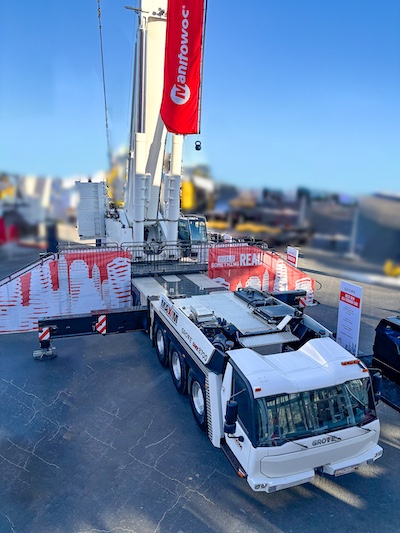 Grove a prezentat o nouă macara all-terrain de top la Conexpo 2026