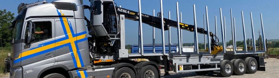 La un an de la lansare, macaralele forestiere Kesla 2225 și 2228 primesc îmbunătățiri