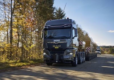 MAN a lansat noul cap tractor heavy-duty TGX cu o capacitate de 250 de tone