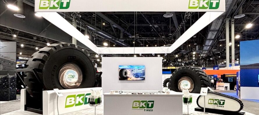 BKT’s highest-performing and most efficient tires for the construction industry at ConExpo 2026