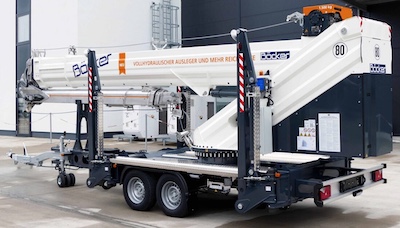 Böcker introduce noua macara pe trailer AHK 36e X