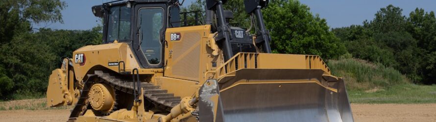 The new Cat D8 XE expands Caterpillar’s Next Generation dozer Electric Drive lineup