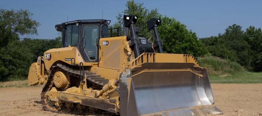 The new Cat D8 XE expands Caterpillar’s Next Generation dozer Electric Drive lineup