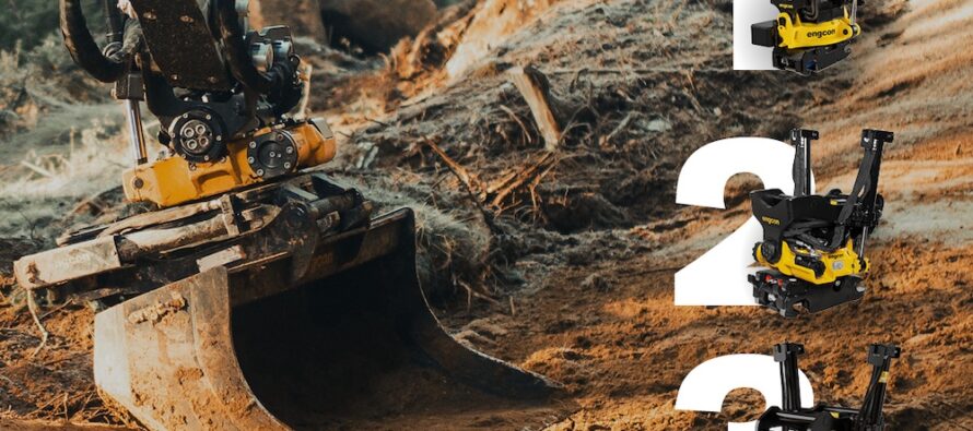 engcon launches the 1-2-3 Series for tiltrotators