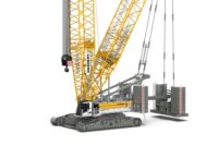 Liebherr a îmbunătățit macaraua pe șenile LR 1400.1 SX cu braț derrick