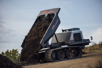 Prinoth lansează dumperul pe șenile Panther T23r cu tren de rulare PowerForce