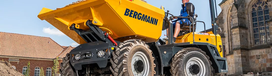 66 de ani de experiență pe roți: dumperul Bergmann C805