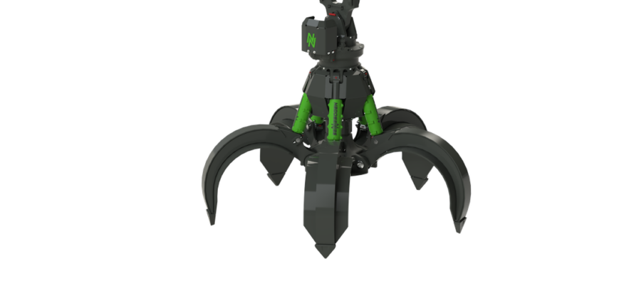 SENNEBOGEN va prezenta la IFAT noul graifer polip pentru sectorul reciclării