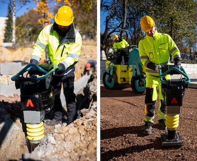 Ammann prezintă noile maiuri compactoare ATR 59 și ATR 66