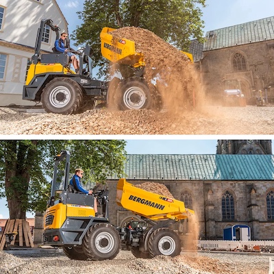 66 de ani de experiență pe roți: dumperul Bergmann C805 