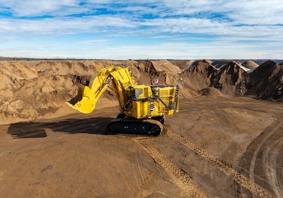 Divizia Minieră Komatsu Germania anunță lansarea globala a excavatorului hidraulic minier PC9000