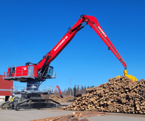 Mantsinen prezintă noul manipulator Mantsinen 90 cu sistem de control GEN3