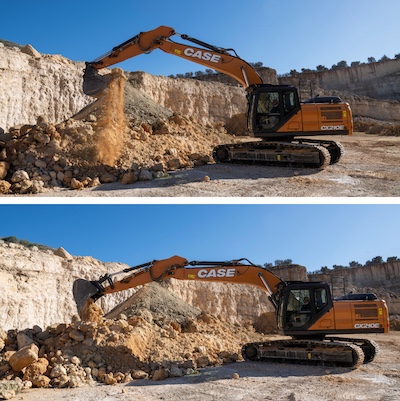 „E” vine de la Excellence la Seria E de excavatoare pe șenile CASE