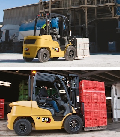 Cat Lift Trucks anunță îmbunătățiri ale gamelor sale de stivuitoare diesel și cu GPL