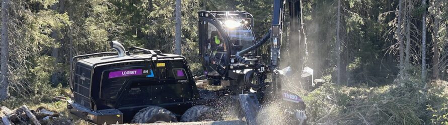 New crane and harvester head series designed by Logset