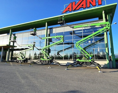 Leguan Lifts redefinește piața nacelelor electrice spider 