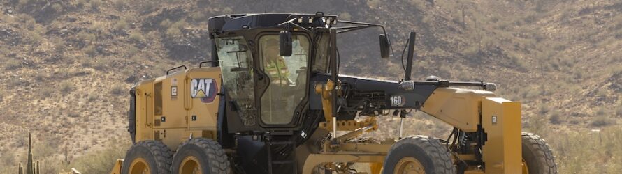 Cat Motor Graders move 150 and 160 to the Next Generation platform