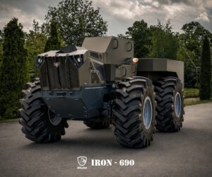 IRUM prezintă drona terestră autonomă IRON-690